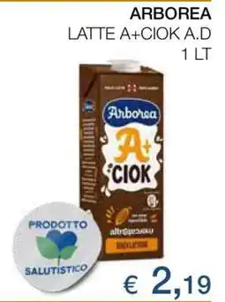 Coop ARBOREA LATTE A+CIOK A.D offerta
