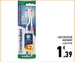 Conad LINEA SPAZZOLINI MENTADENT offerta