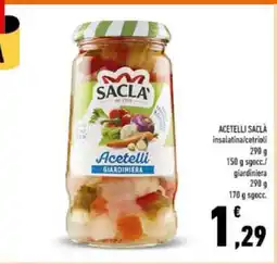 Conad ACETELLI SACLÀ offerta