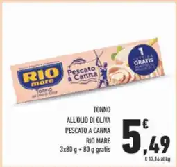 Conad Rio Mare Tonno offerta