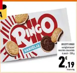 Conad BISCOTTI RINGO offerta