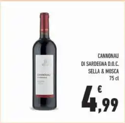 Conad Cannonau di Sardegna D.O.C offerta