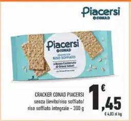 Conad CRACKER CONAD PIACERSI offerta