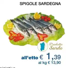 Coop Spigole Sardegna offerta