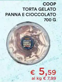 Coop COOP TORTA GELATO PANNA E CIOCCOLATO offerta