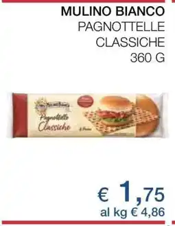 Coop MULINO BIANCO PAGNOTTELLE CLASSICHE offerta