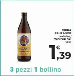 Conad BIRRA PAULANER offerta