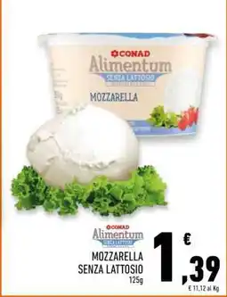Conad Superstore MOZZARELLA SENZA LATTOSIO offerta