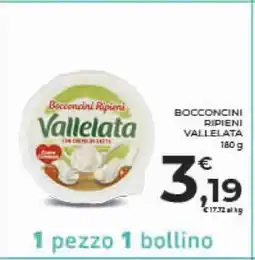 Conad BOCCONCINI RIPIENI VALLELATA offerta