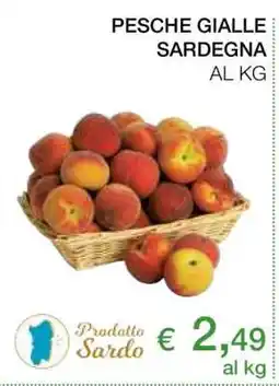 Coop PESCHE GIALLE SARDEGNA offerta