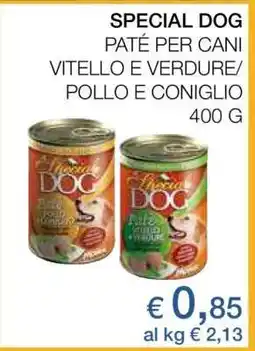 Coop SPECIAL DOG offerta