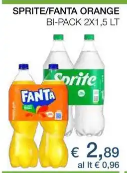 Coop SPRITE/FANTA ORANGE offerta