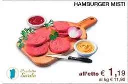 Coop HAMBURGER MISTI offerta