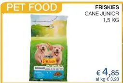Coop FRISKIES CANE JUNIOR 1,5 KG offerta
