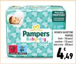 Conad Pampers Baby-dry Fresh offerta