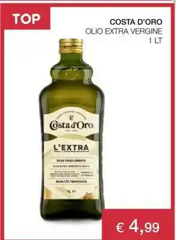 Coop COSTA D’ORO OLIO EXTRA VERGINE offerta