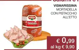 Coop VISMARISSIMA MORTADELLA CON PISTACCHIO ALL’ETTO offerta