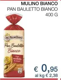 Coop Mulino Bianco Pan Bauletto Bianco offerta