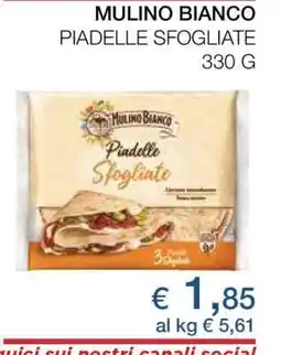 Coop MULINO BIANCO Piadelle Sfogliate offerta