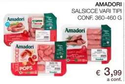 Coop Amadori Salsicce Vari Tipi offerta