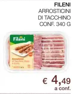 Coop FILENI Arrosticini di Tacchino offerta