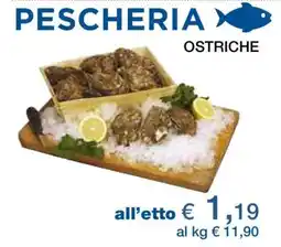 Coop Ostriche offerta