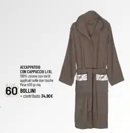 Famila Accappatoio con cappuccio L/XL offerta