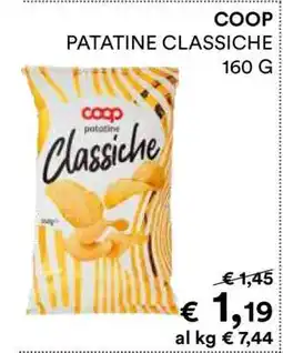 Coop COOP PATATINE CLASSICHE offerta