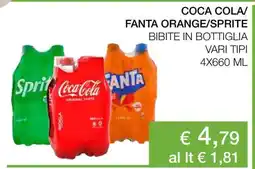 Coop COCA COLA/FANTA ORANGE/SPRITE offerta