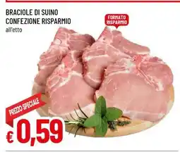 Famila Braciole di suino offerta