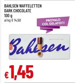 Famila BAHLSEN WAFFELETTEN DARK CHOCOLATE offerta