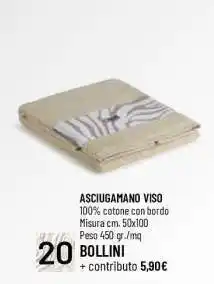 Famila ASCIUGAMANO VISO offerta