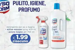 Acqua & Sapone Lysoform Detergente offerta