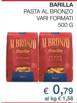 Coop BARILLA PASTA AL BRONZO offerta