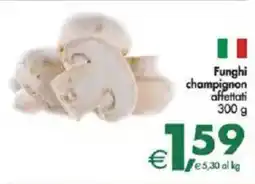 Deco Supermercati Funghi champignon affettati offerta