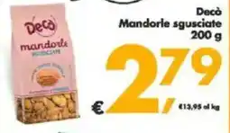 Deco Supermercati Decò Mandorle sgusciate offerta