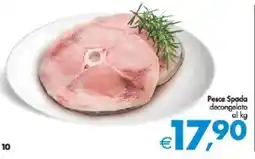 Deco Supermercati Pesce Spada decongelato offerta