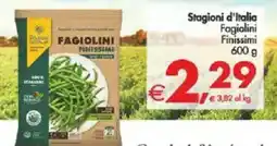 Deco Supermercati Stagioni d'Italia Fagiolini Finissimi offerta