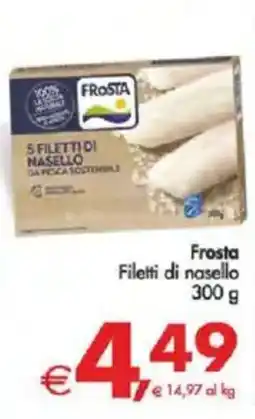 Deco Supermercati Frosta Filetti di nasello offerta