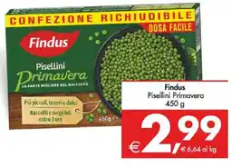 Deco Supermercati Findus Pisellini Primavera offerta