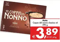 Deco Supermercati Motta Coppa del nonno classica x6 offerta