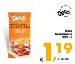 Deco Supermercati Decò Besciamella offerta
