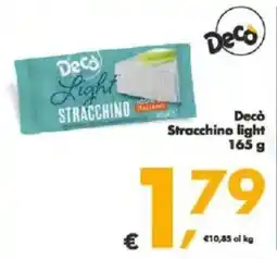 Deco Supermercati Deco Stracchino light offerta