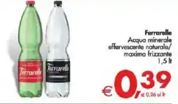 Deco Supermercati Ferrarelle Acqua minerale effervescente naturale/ maxima frizzante offerta