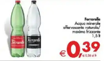 Deco Supermercati Ferrarelle Acqua minerale effervescente naturale/ maxima frizzante offerta