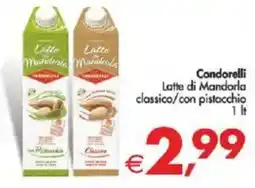 Deco Supermercati Condorelli Latte di Mandorla classico/con pistacchio offerta