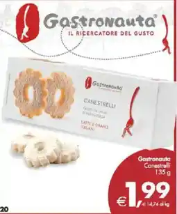 Deco Supermercati Gastronauta Canestrelli offerta