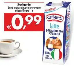 Deco Supermercati Sterilgarda Latte parzialmente scremato microfiltrato offerta