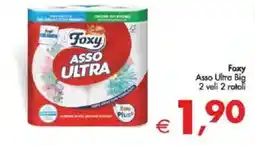 Deco Supermercati Foxy Asso Ultra Big 2 veli 2 rotoli offerta