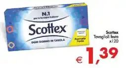 Deco Supermercati Scottex Tovaglioli festa offerta